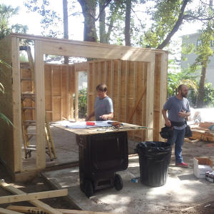 American Hammer Garage Build Lincolnville (13)