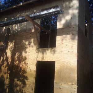 American Hammer Garage Build Lincolnville (24)