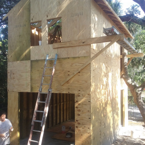 American Hammer Garage Build Lincolnville (27)