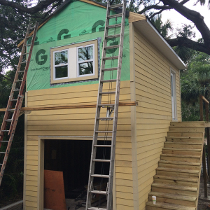 American Hammer Garage Build Lincolnville (32)