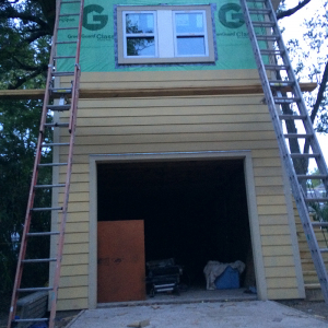 American Hammer Garage Build Lincolnville (40)