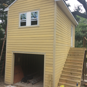 American Hammer Garage Build Lincolnville (42)
