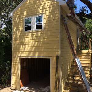 American Hammer Garage Build Lincolnville (46)