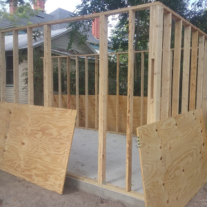 American Hammer Garage Build Lincolnville (8)
