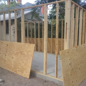 American Hammer Garage Build Lincolnville (9)